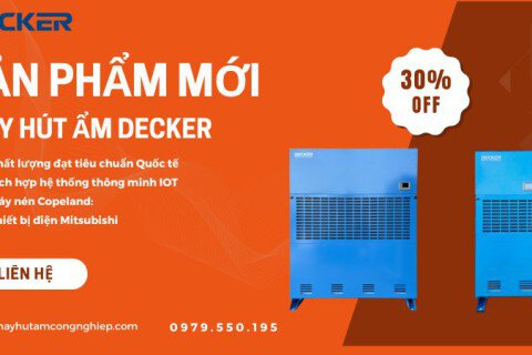 So sánh máy hút ẩm công nghiệp DECKER với các thương hiệu khác trên thị trường