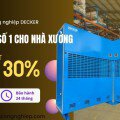 Tại sao máy hút ẩm công nghiệp DECKER là lựa chọn số 1 cho kho bãi và nhà máy?