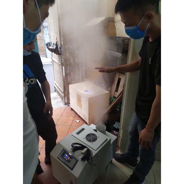 Ứng dụng của  Máy tạo ẩm phun sương công nghiệp – Sử dụng sóng siêu âm