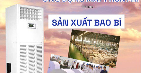 Máy Tạo Độ Ẩm Màng Ướt Mitsuta LT-WFH6B: Giải Pháp Hoàn Hảo Cho Nhà Máy Sản Xuất Giấy Bao Bì