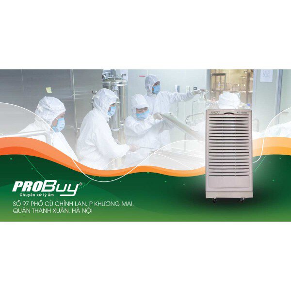 Ứng dụng của máy hút ẩm công nghiệp Aikyo trong sản xuất