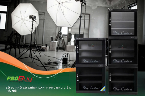Bí quyết của các studio & nhà quay phim: Digi-Cabi DHC-500 bảo vệ máy ảnh – máy quay khỏi ẩm mốc tối ưu