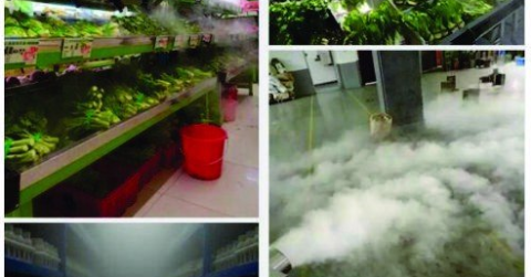 Các Ứng dụng của máy tạo ẩm phun sương Mitsuta