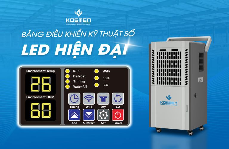 hình ảnh máy hút ẩm kosmen km-90s