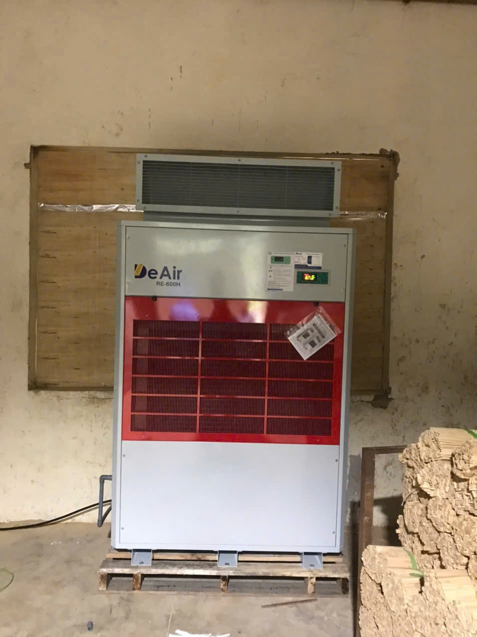 Hình ảnh thưc tế máy sấy chịu nhiệt Deair